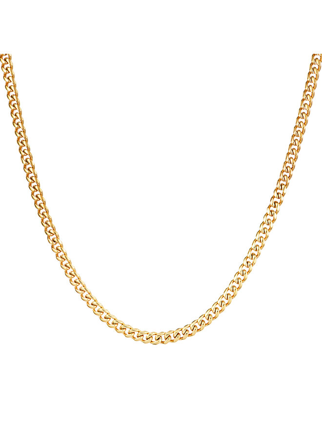 ICED STUFF Lănțișor ICED STUFF Miami Cuban Link Auriu