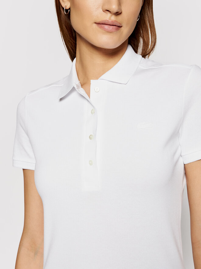 Lacoste Lacoste Poloshirt PF5462 Weiß Slim Fit