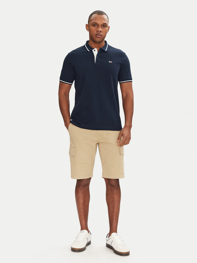Tommy Jeans Tommy Jeans Poloshirt DM0DM20745 Dunkelblau Regular Fit