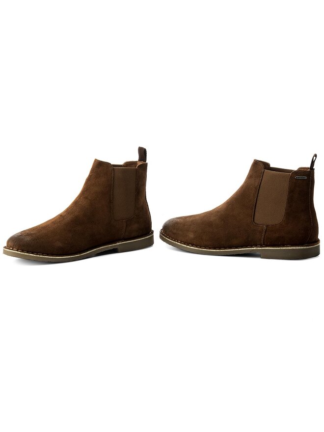 Pepe Jeans Sztyblety Pepe Jeans Fenix Chelsea PMS50147 Brązowy