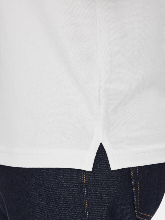 Moose Knuckles Moose Knuckles Поло Everett M34MT712 Білий Slim Fit