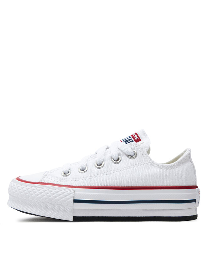 Converse Plátěnky Converse Chuck Taylor All Star Eva Lift Canvas Platform 372862C Bílá