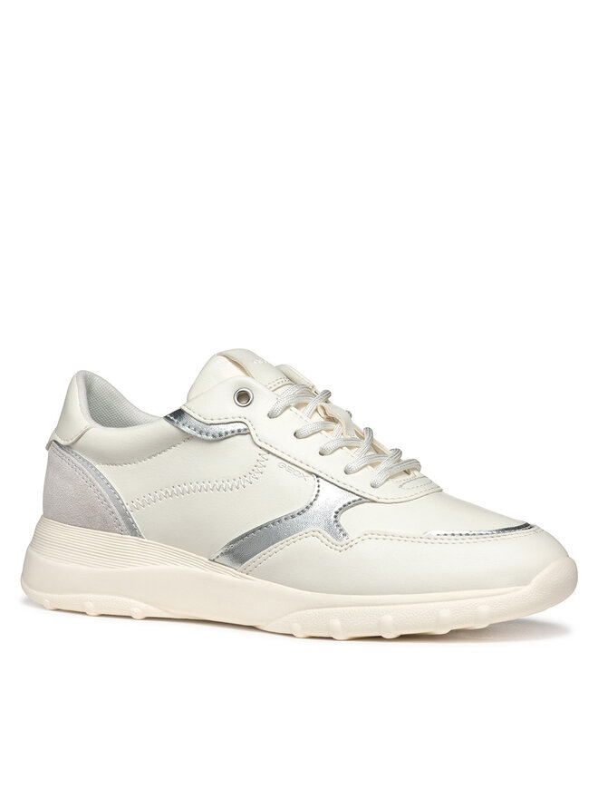 Geox Sneakersy Geox D Alleniee D55LPA 0BC22 C1R1Q Écru