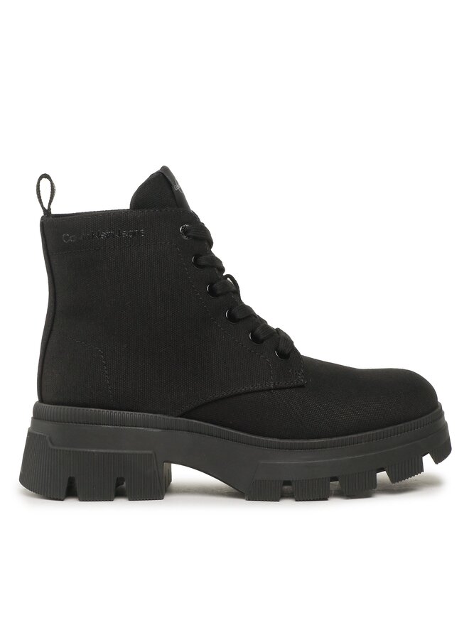 Calvin Klein Jeans Μποτάκια Calvin Klein Jeans Chunky Combat Laceup Boot Co YW0YW01239 Μαύρο