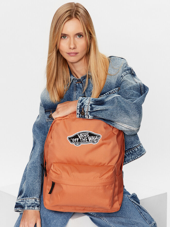 Rucksack Vans Wm Realm Backpack VN0A3UI6BM51 Orange | eschuhe.de