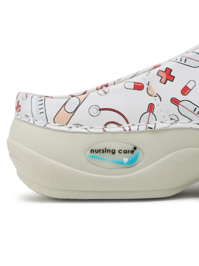 Nursing Care Klapki Nursing Care Berlin WG4AF25 Biały