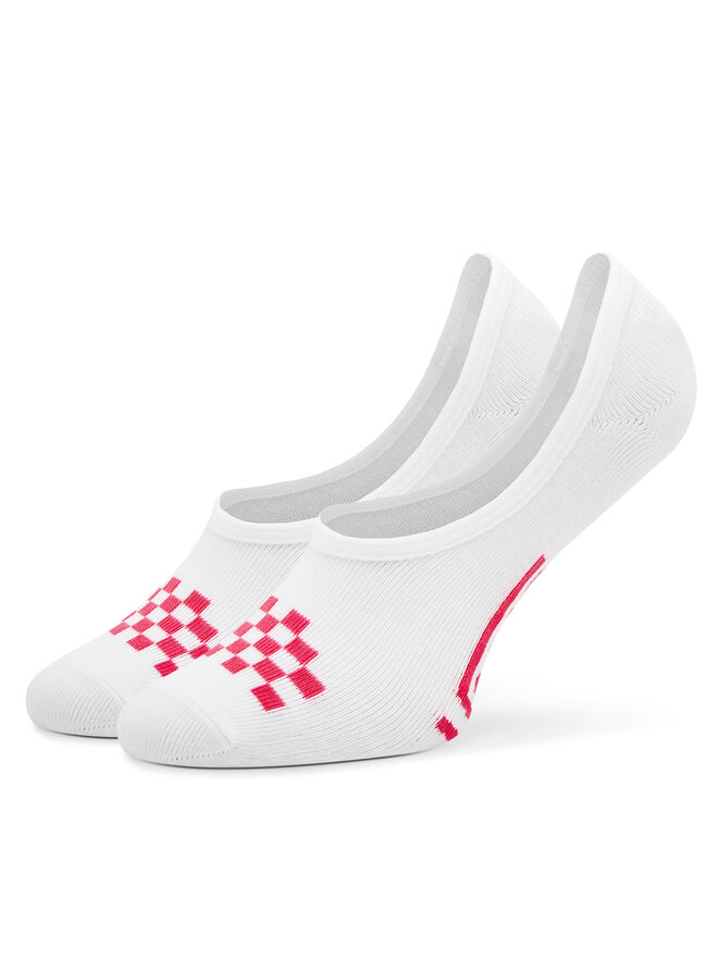 Vans Set de 3 perechi de șosete scurte de damă Vans Wm Classic Canoodle 6.5-10 3Pk VN0A48HDJU41 Alb