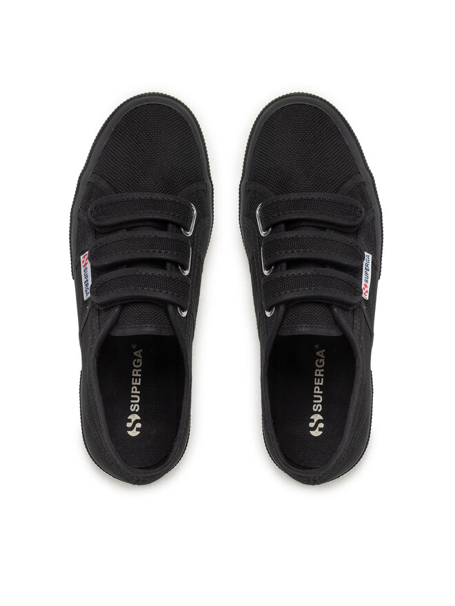 Sneakers aus Stoff Superga 2750 Cot 3 Strapu S00BN20 Schwarz eschuhe