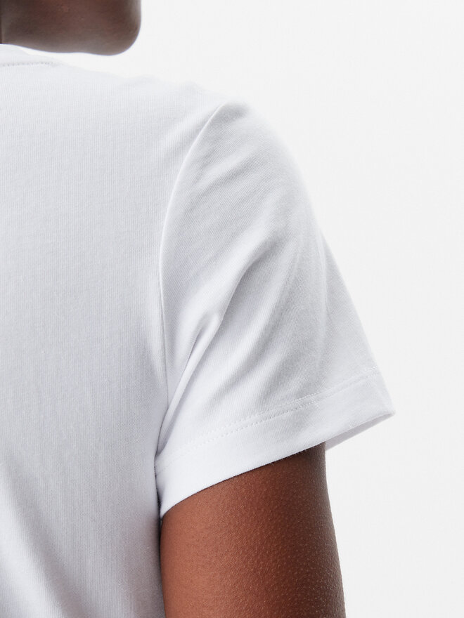 Calvin Klein Jeans Calvin Klein Jeans Camiseta Logo J20J225540 Blanco Regular Fit