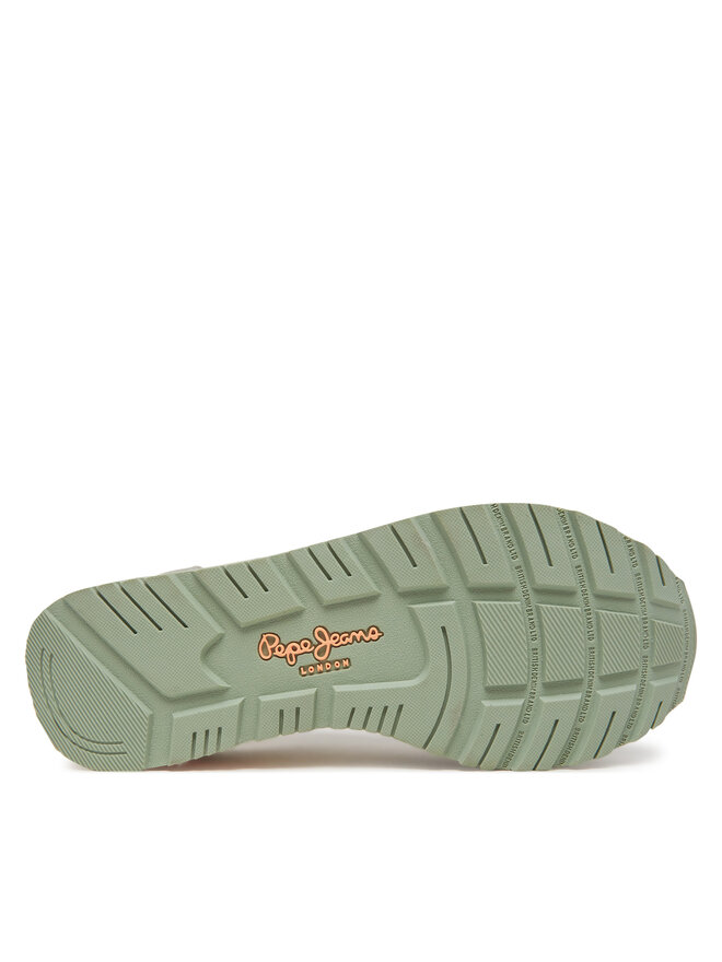 Pepe Jeans Sneakersy Pepe Jeans Brit Camp W PLS40038 Zielony