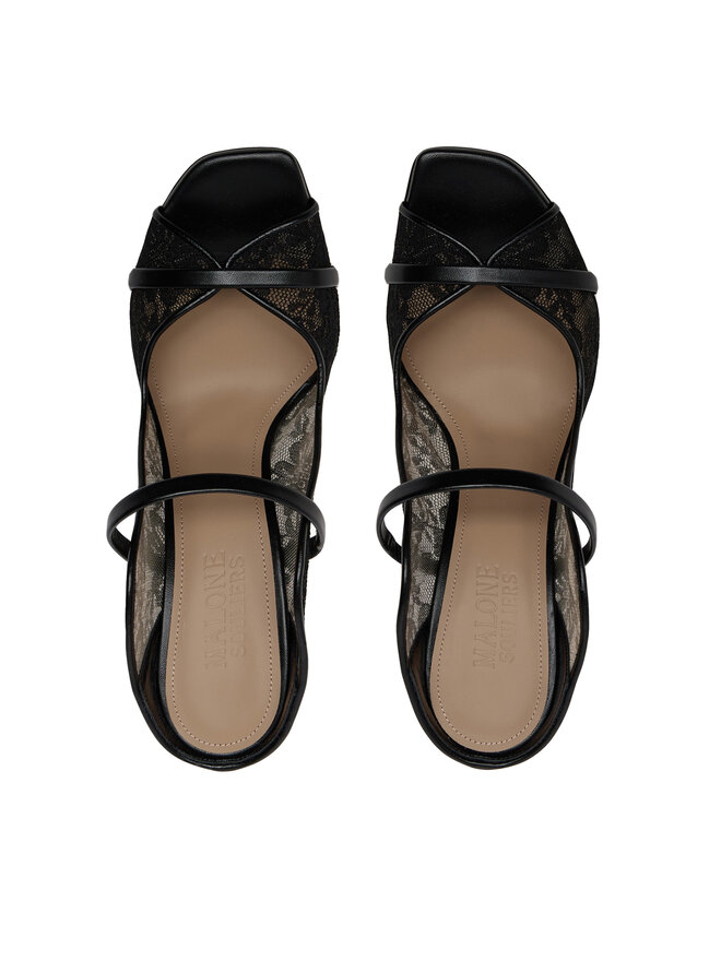 MALONE SOULIERS Klapki MALONE SOULIERS Noah 90-16 Czarny