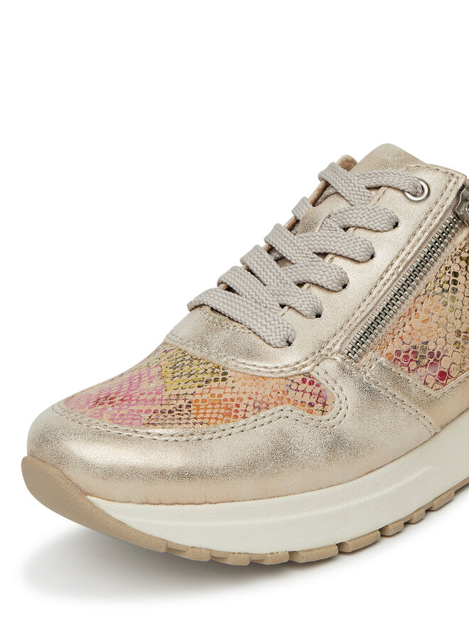 Rieker Sneakersy Rieker N7422-91 Béžová