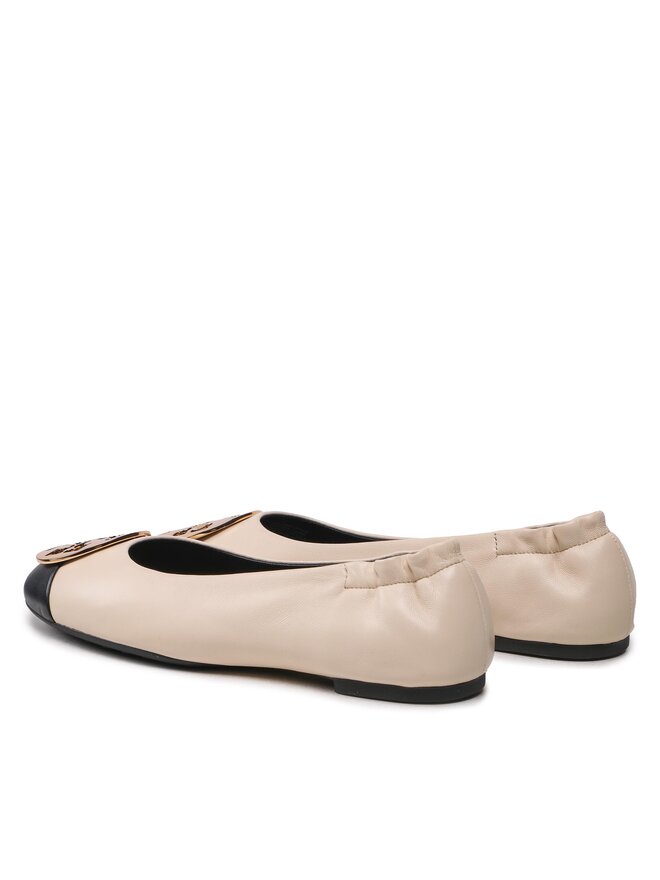 Tory Burch Bailarinas Tory Burch Claire Cap Toe 148336 Beis
