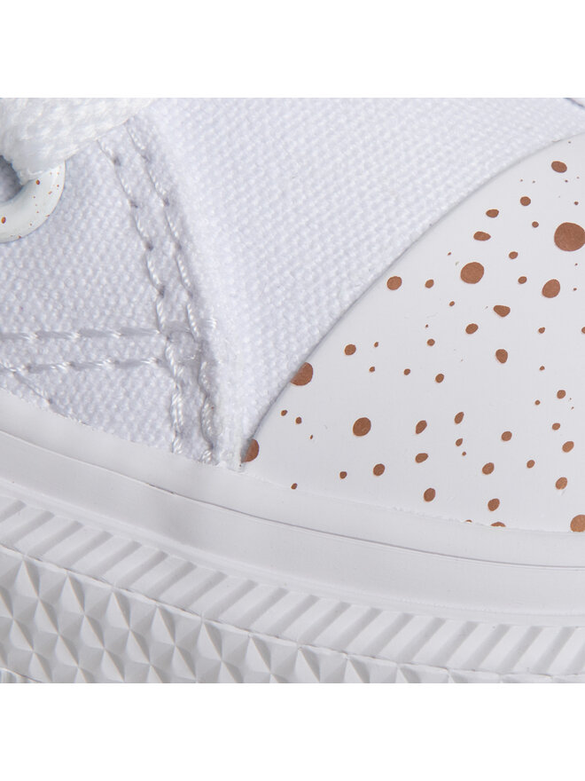 Sneakers aus Stoff Converse Ctas Ox 167226C WeiB eschuhe