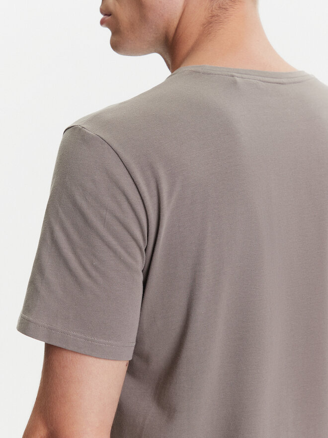 BOSS BOSS Camiseta Mix&Match 50515312 Marrón Regular Fit