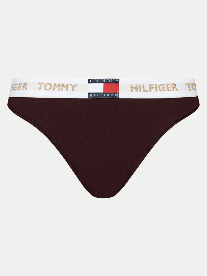 Tommy Hilfiger Tommy Hilfiger Стрінги UW0UW05655 Бордовий