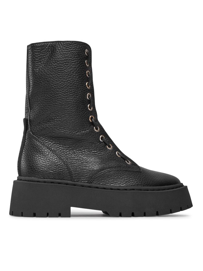 Steve Madden Schnürstiefeletten Steve Madden Odilia Bootie SM11002631 SM11002631-017 Schwarz