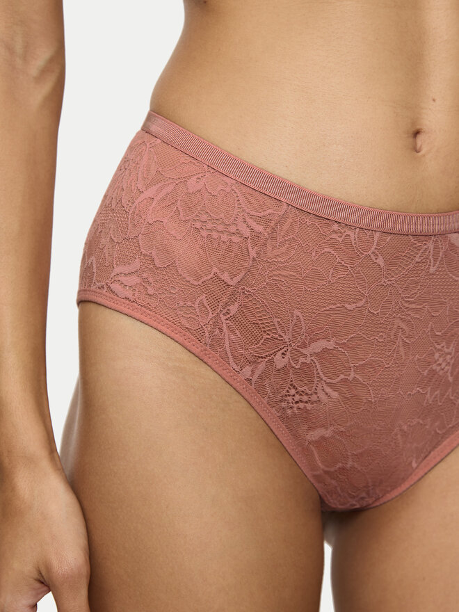 Triumph Triumph Klasične spodnje hlačke z visokim pasom Amourette Charm 10216997 Rjava