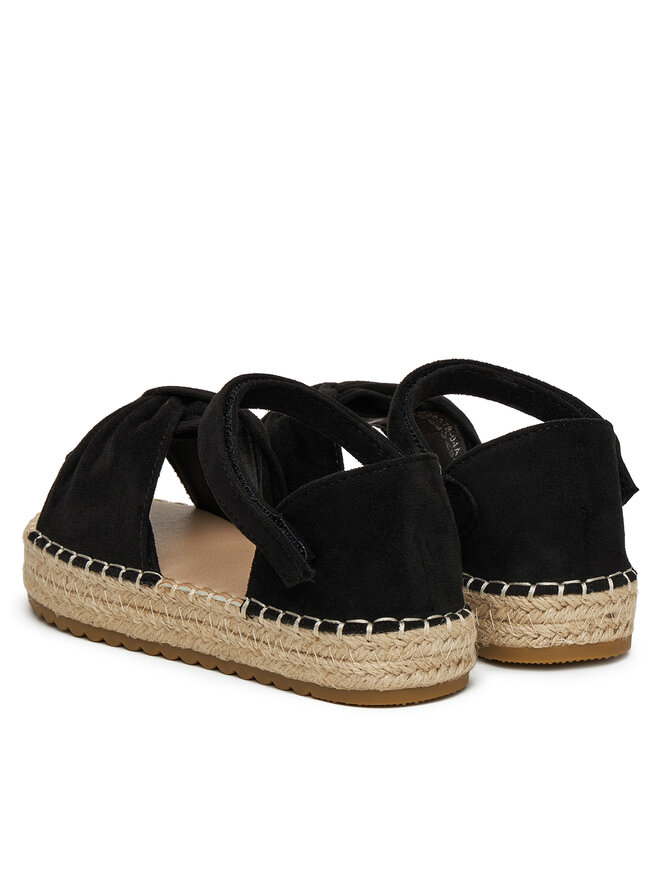 DeeZee Espadryle DeeZee CSS20378-04A Czarny