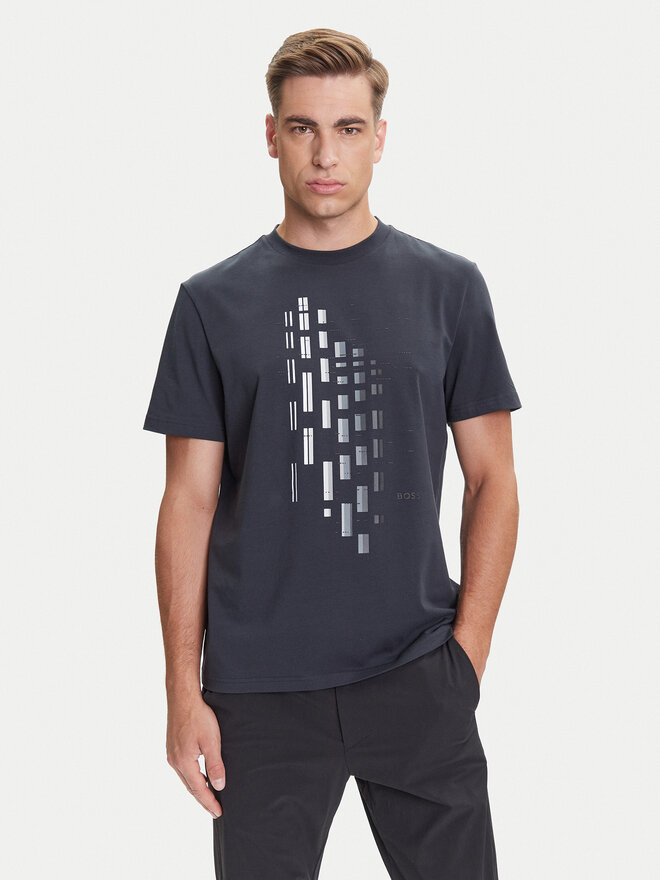 BOSS BOSS Camiseta GRX Zone 50543808 Azul marino Regular Fit