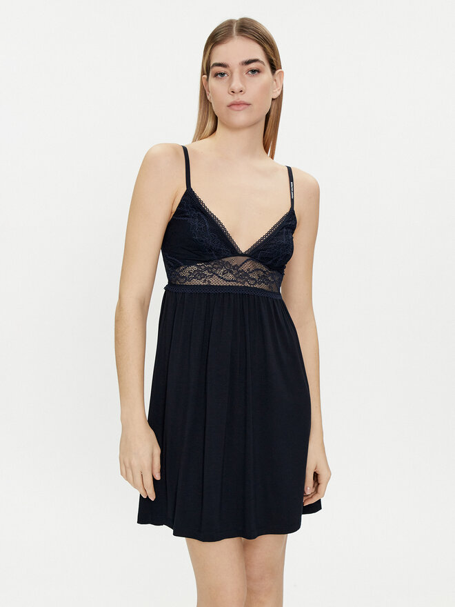 Tommy Hilfiger Tommy Hilfiger Hálóing UW0UW03578 Sötétkék