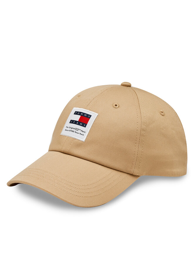 Tommy Jeans Czapka z daszkiem Tommy Jeans Modern AM0AM12016 Beżowy