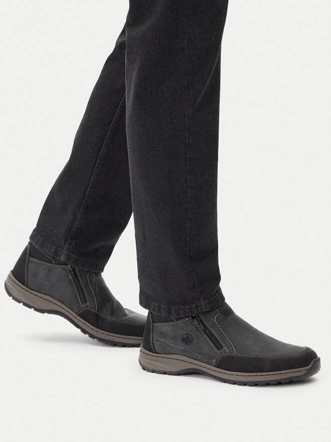 Rieker Schnürschuhe Rieker 03352-45 Schwarz