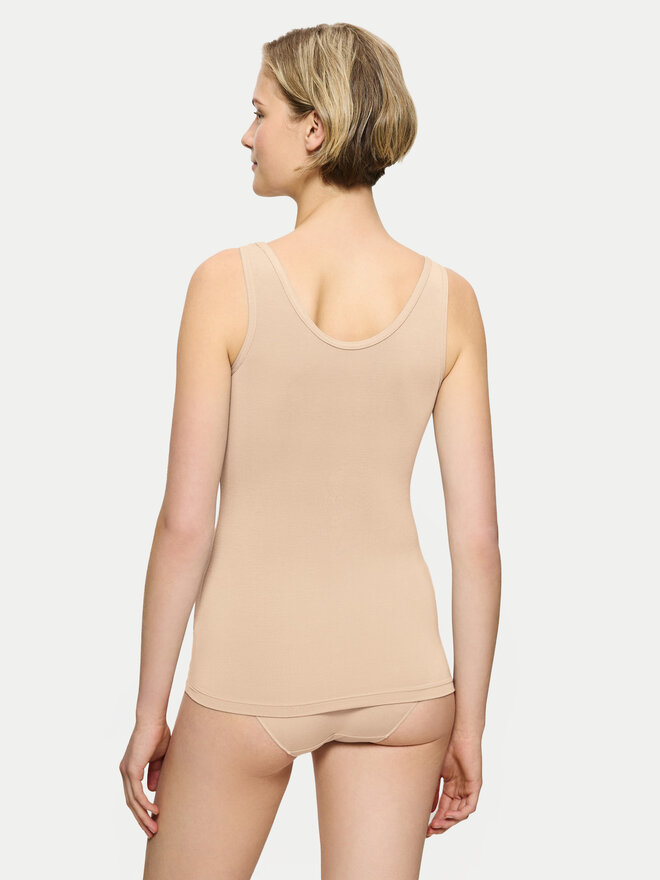 Triumph Triumph Felső Feel Of Modal 10221637 Bézs Slim Fit
