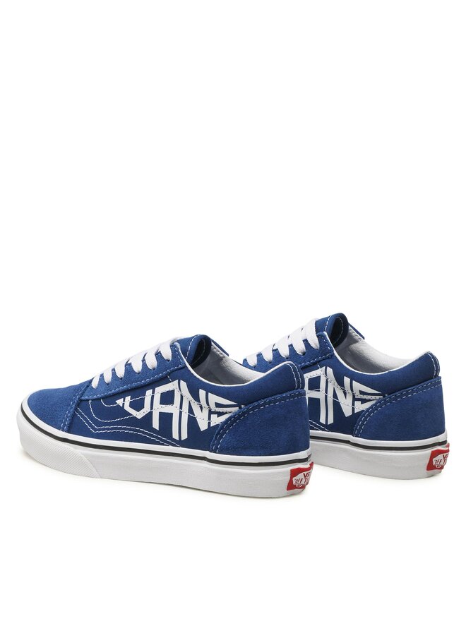 Sneakers aus Stoff Vans Old Skool VN0A7Q5F7WM1 Dunkelblau eschuhe