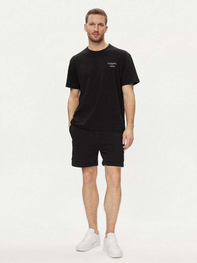 Tommy Jeans Tommy Jeans T-Shirt DM0DM18872 Μαύρο Regular Fit