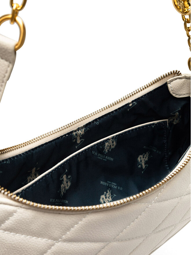 U.S. Polo Assn. Дамска чанта U.S. Polo Assn. BEUXT8445WVP Бежов