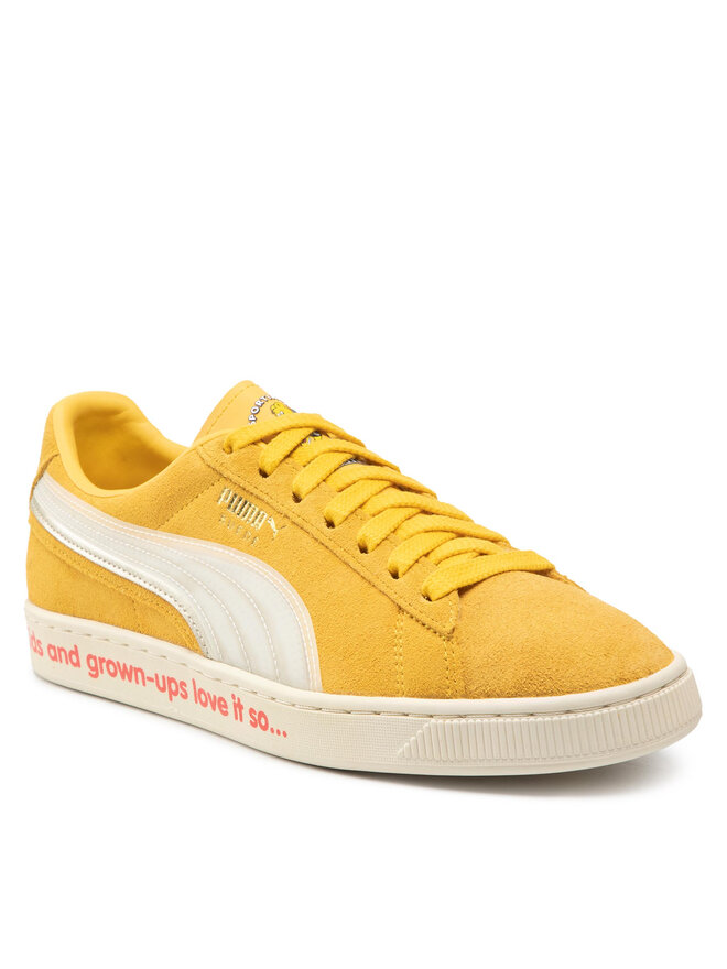 Sneakersy Puma Suede Triplex Haribo 382560 01 Żółty | eobuwie.com.pl