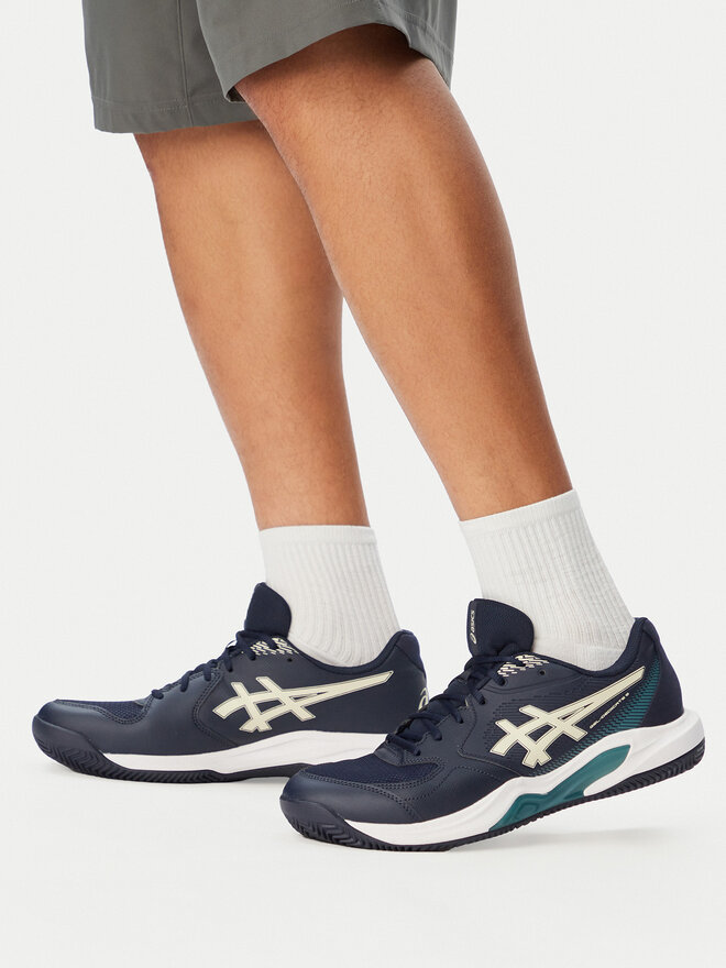 Asics Tennisschuhe Asics Gel-Dedicate 9 Clay 1041A547 Dunkelblau