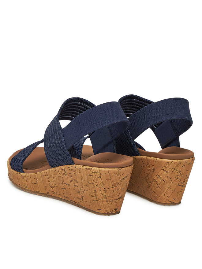 Skechers Sandalen Skechers Beverlee-Sheer Luck 119571/NVY Dunkelblau