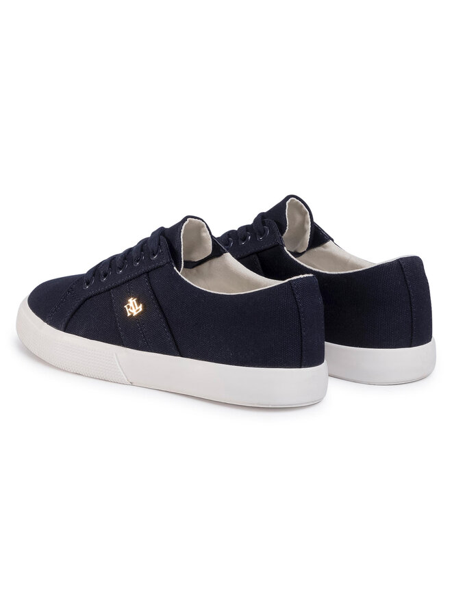 LAUREN RALPH LAUREN Πάνινα παπούτσια Lauren Ralph Lauren Janson II 802804598002 Σκούρο μπλε