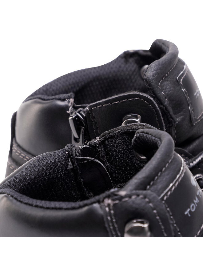 Tom Tailor Μποτίνια Tom Tailor 9070901 Μαύρο