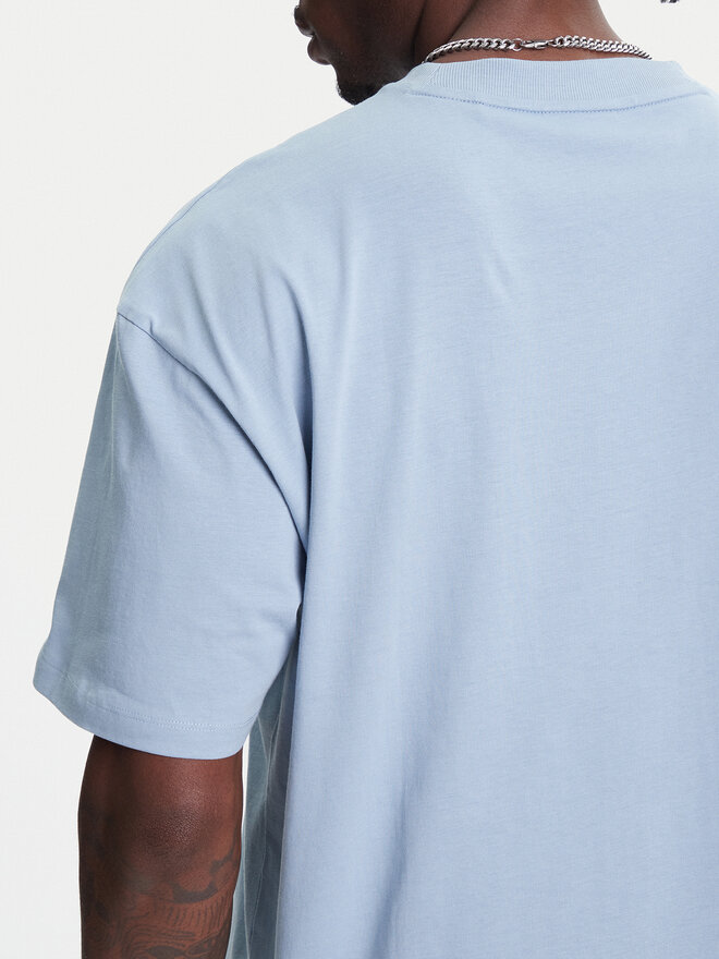 HUGO HUGO T-Shirt Nesite 50544168 Hellblau Loose Fit