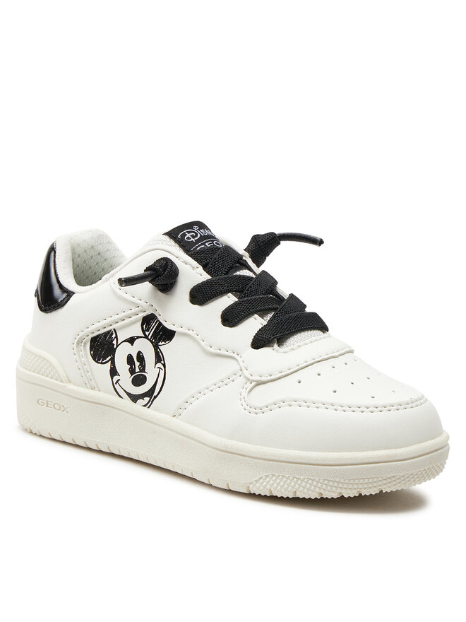 Geox Sneakersy Geox J Washiba Girl J45HXE 000BC C0404 S Bílá