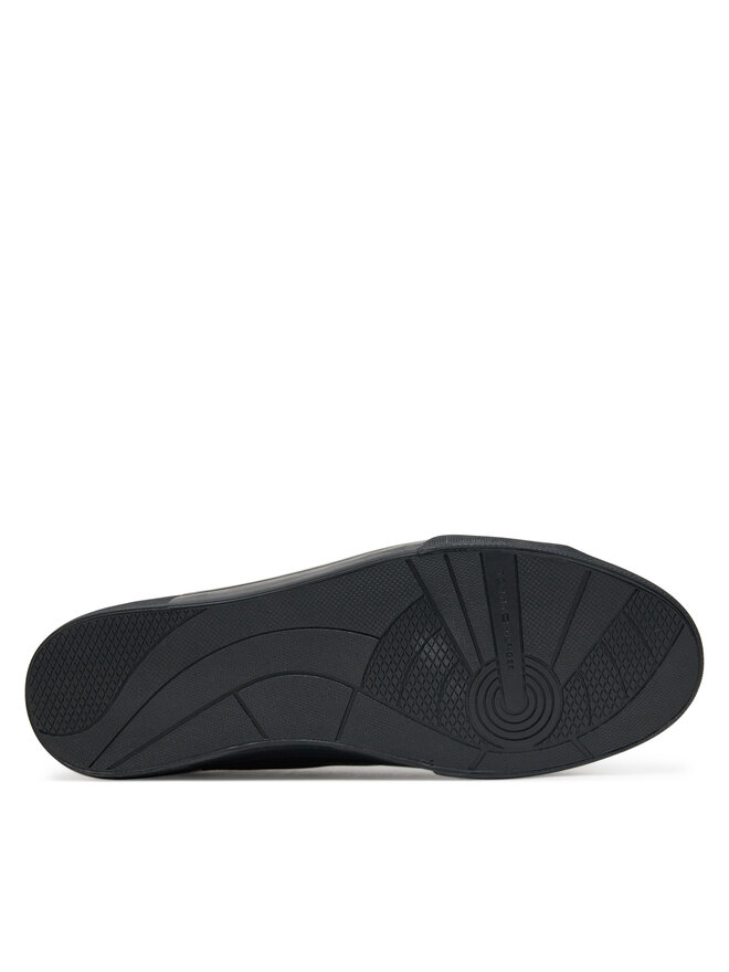 Tommy Hilfiger Πάνινα παπούτσια Tommy Hilfiger Core Corporate Vulc Canvas FM0FM05398 Μαύρο