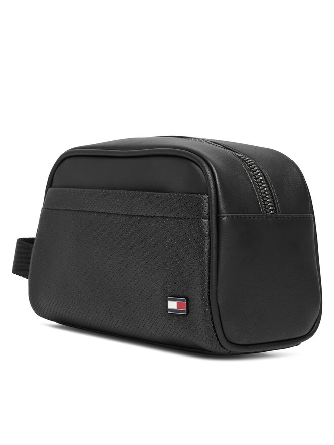 Tommy Hilfiger Kosmetiktasche Tommy Hilfiger Th Foundation Washbag AM0AM14764 Schwarz