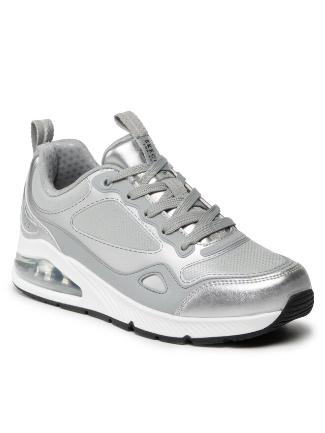 Sneakers Skechers Argentate 155546 SIL Grigio escarpe