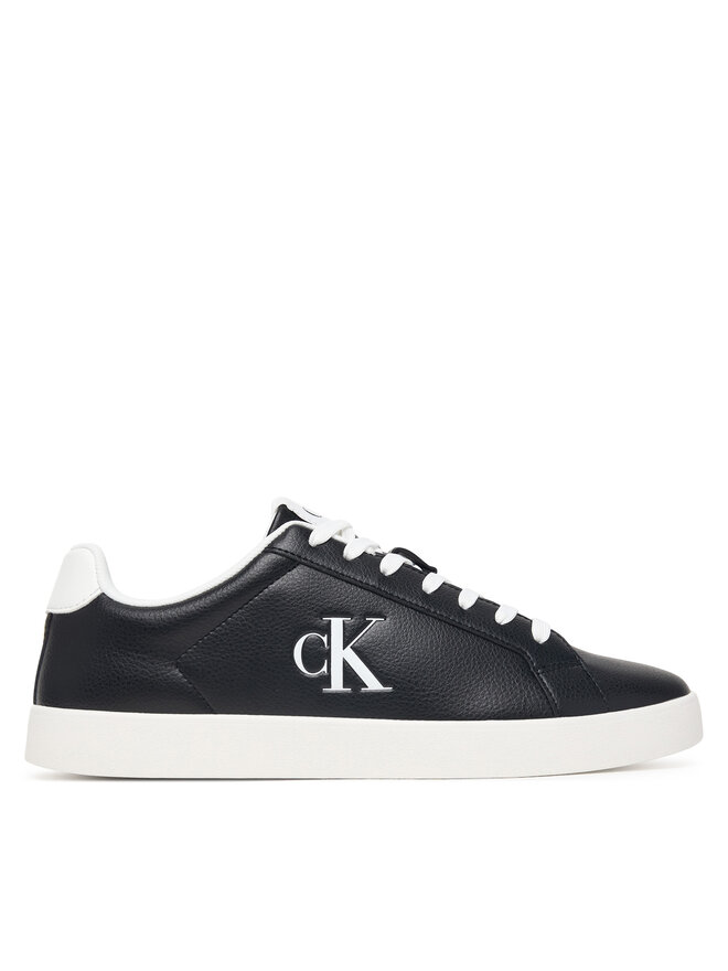 Calvin Klein Sneakers Calvin Klein 3 Cupsole Derby Pu Tmb HM0HM02331 Schwarz