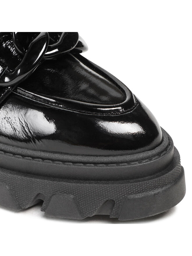 Carinii Loafersy Carinii B8106 Czarny