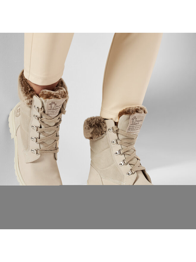 Panama Jack Schnürstiefeletten Panama Jack Tuscani B11 Grau