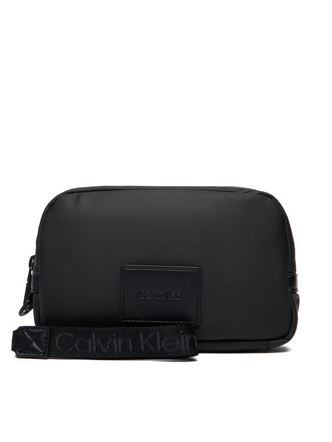 Calvin Klein Válltáska Calvin Klein Puffer Utility Zip Puch LV04D1114G Fekete