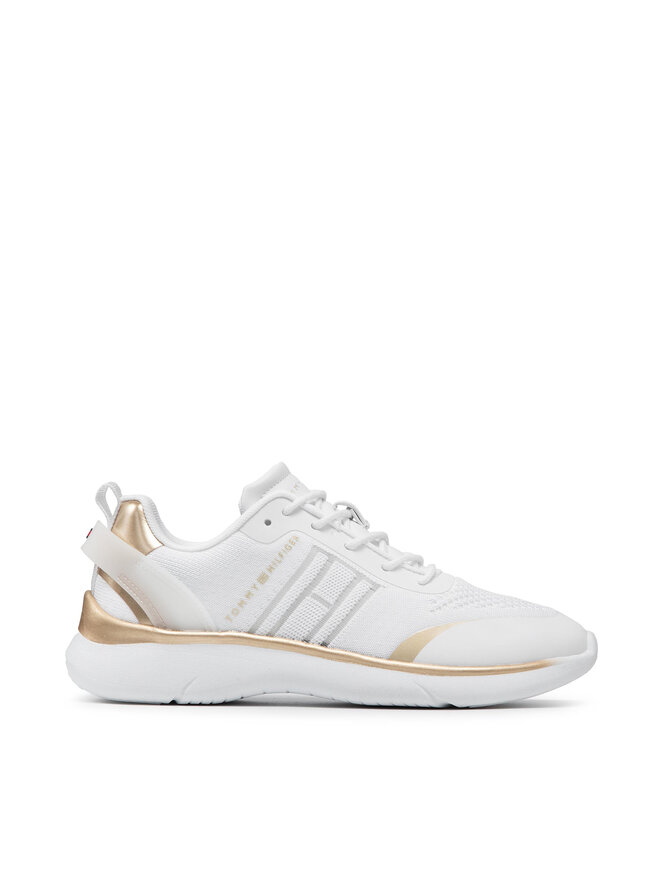Tommy Hilfiger Αθλητικά Tommy Hilfiger Knited Light Sneaker FW0FW05791 Λευκό