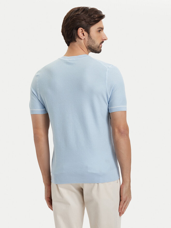 BOSS BOSS T-Shirt H-Nalon 50560482 Hellblau Regular Fit