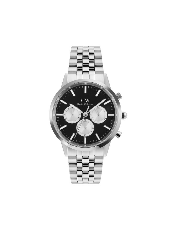 Daniel Wellington Orologio Daniel Wellington Iconic Chronograph DW00100873 Argento