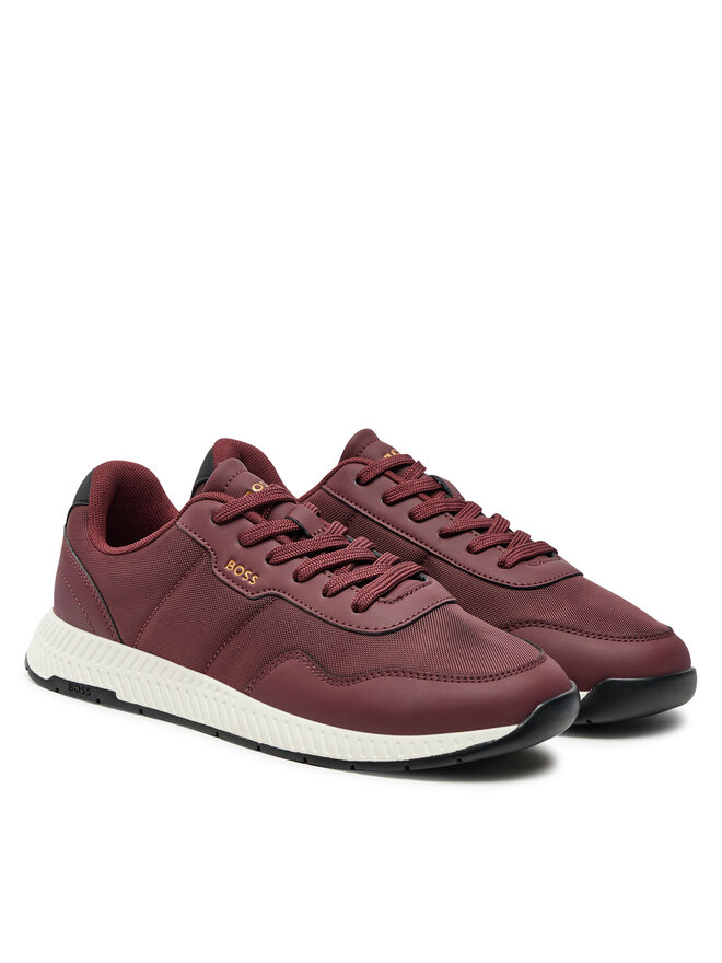 HUGO Sneakersy Hugo Titanium 50523180 Bordowy