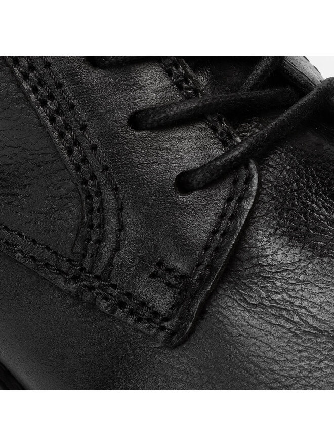 Jack&Jones Čižmy Jack&Jones Russel Leather 12155999 Čierna